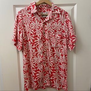 Trunks Men’s Hawaiian Print Shirt